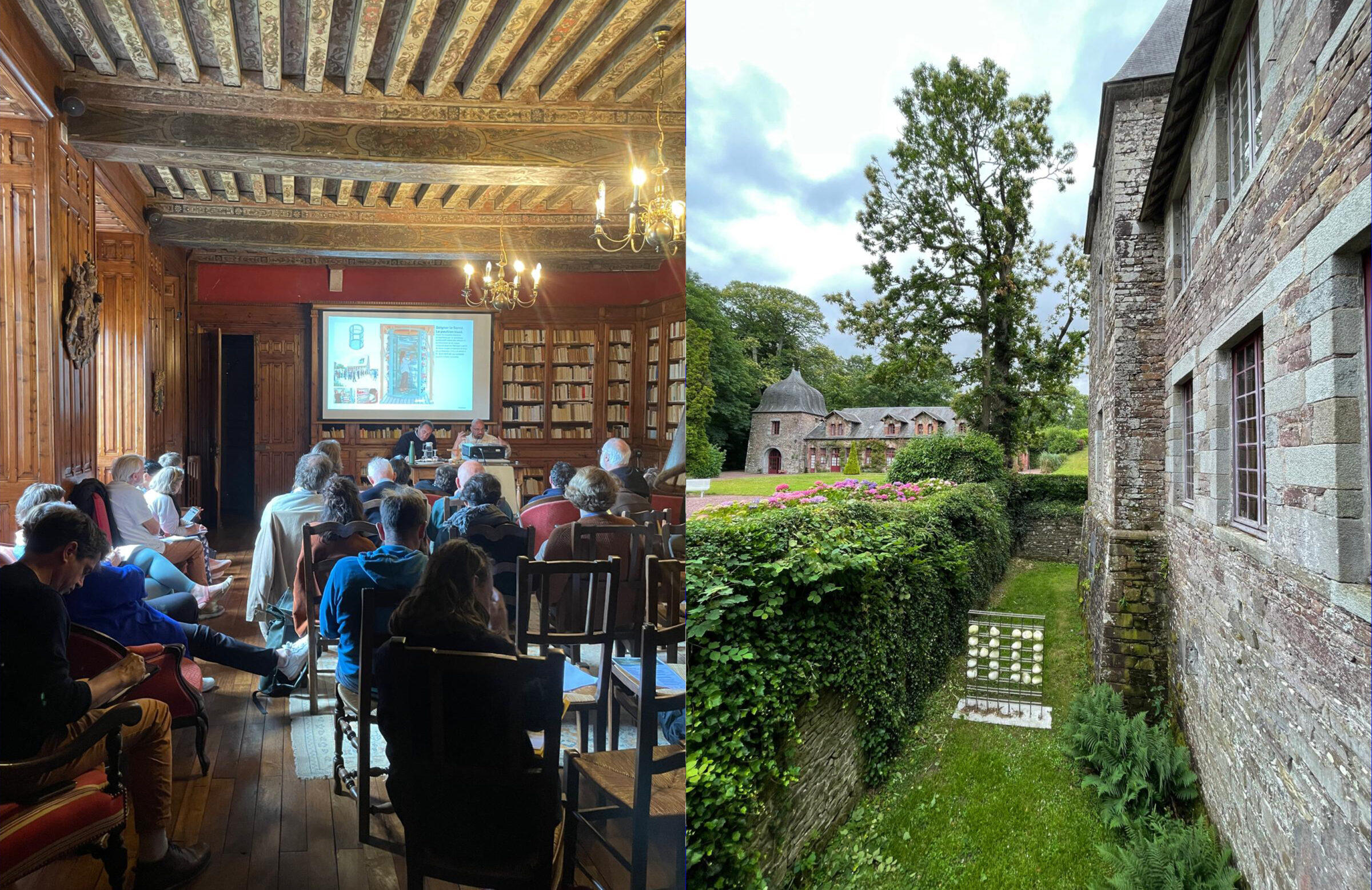 Presentation at Les Colloques de Cerisy on Prospectives for the Green Shift