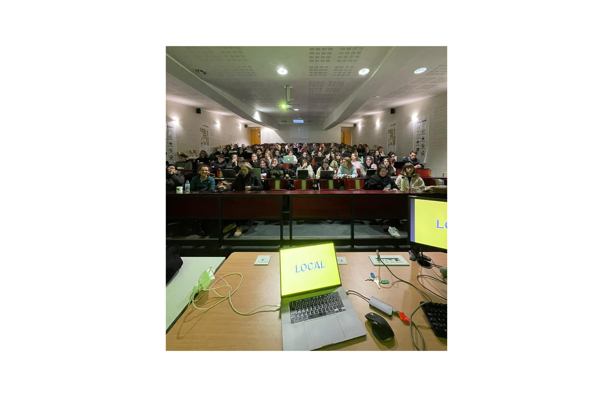 Lecture at ENSAAMA Paris