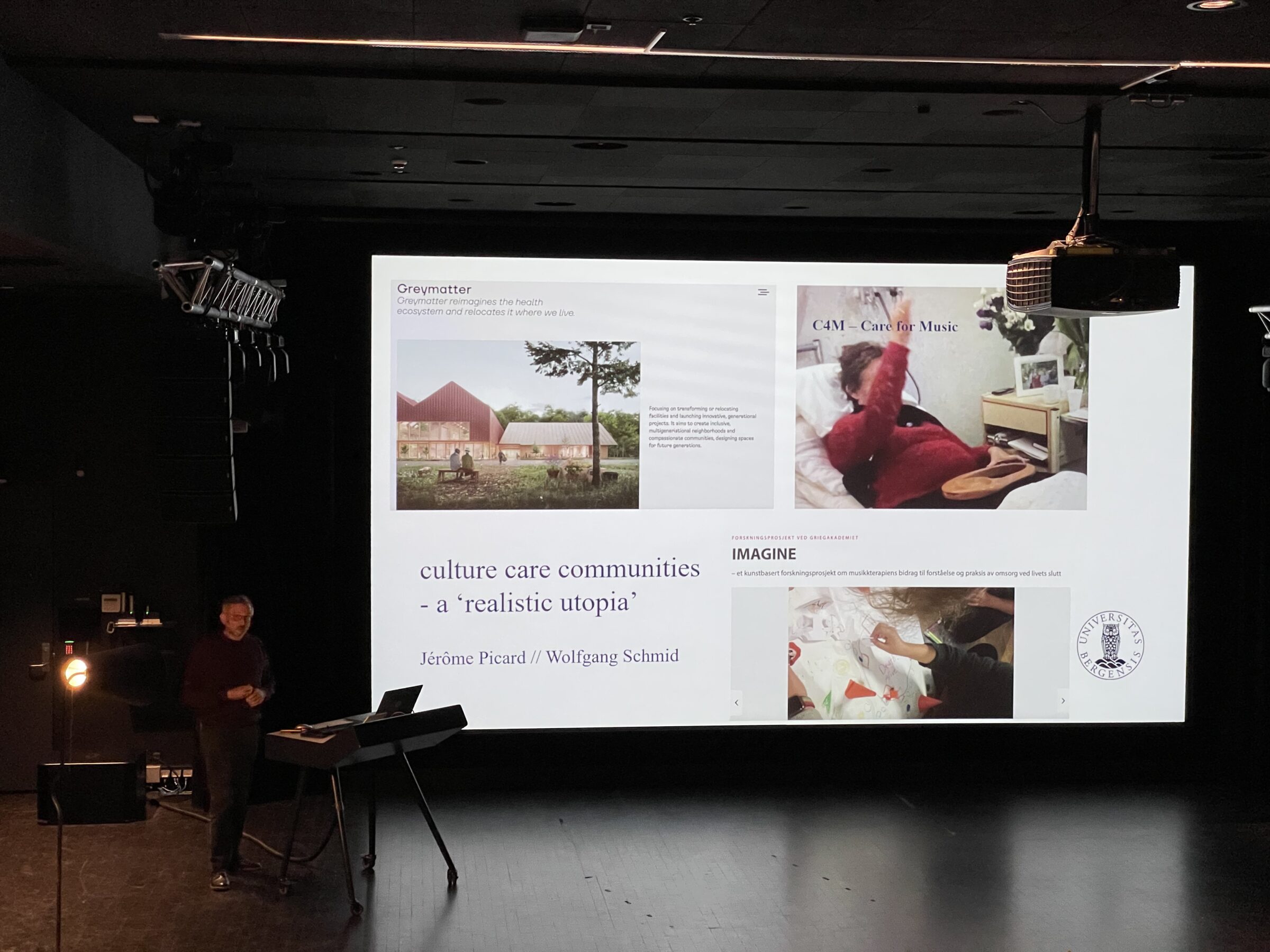 Research week at KMD presenting Greymatter and future research with Wolfgang Schmid